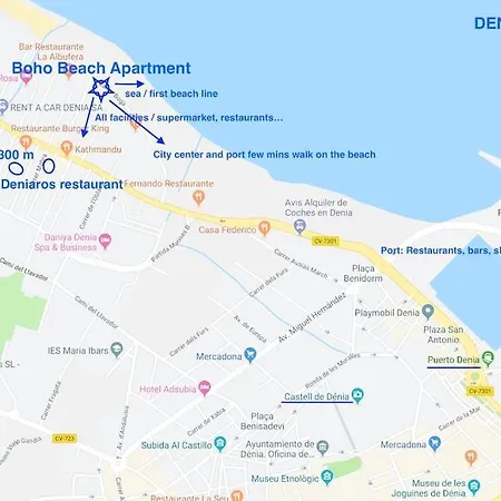 Cosy Directly On The / Few Mins From The Center Апартаменты *